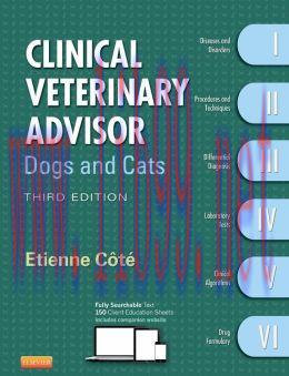 [AME]Clinical Veterinary Advisor: Dogs and Cats, 3rd Edition