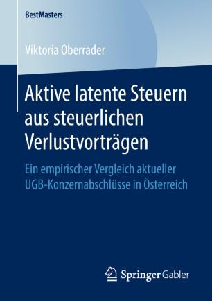 Aktive latente Steuern aus steuerlichen Verlustvortr&auml;gen