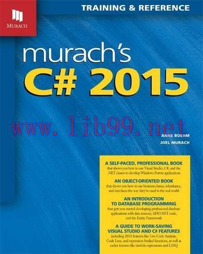 [FOX-Ebook]Murach's C# 2015, 6th Edition