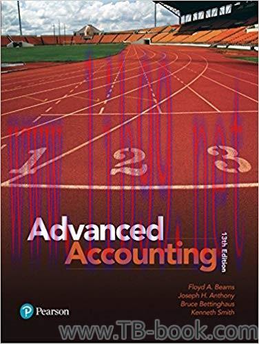 Advanced Accounting 13th Edition by Floyd A. Beams 题库