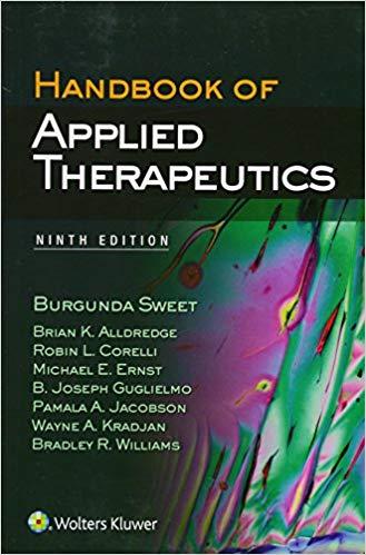 Handbook of Applied Therapeutics, 9th Edition