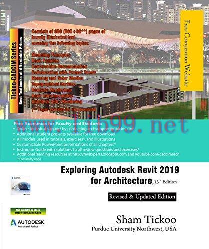 [FOX-Ebook]Exploring Autodesk Revit 2019 for Architecture, 15th Edition