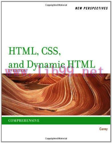 [FOX-Ebook]New Perspectives on HTML, CSS, and Dynamic HTML, 5th Edition
