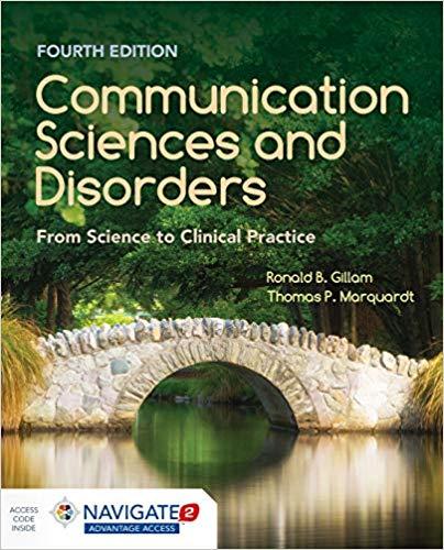 Communication Sciences and Disorders 4th Edition