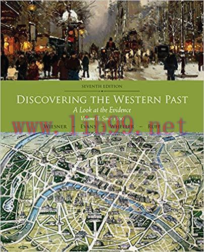 [PDF]Discovering the Western Past A Look at the Evidence, Volume II Since 1500 7th Edition