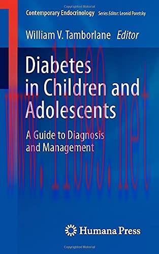 [AME]Diabetes in Children and Adolescents: A Guide to Diagnosis and Management (Contemporary En...