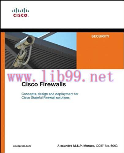 Cisco Firewalls (Networking Technology: Security) 1st Edition,