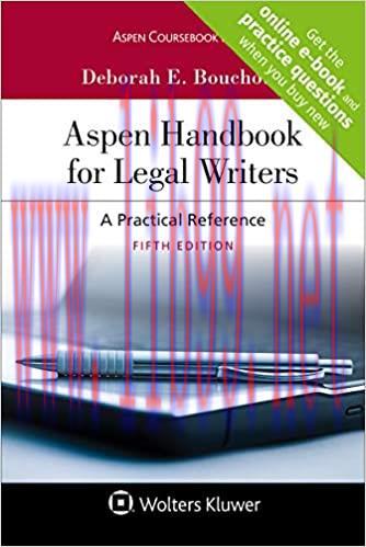[EPUB]Aspen Handbook for Legal Writers A Practical Reference 5th Edition