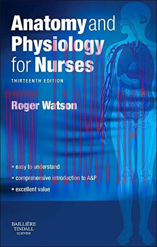 [AME]Anatomy and Physiology for Nurses, 13th Edition (Original PDF)