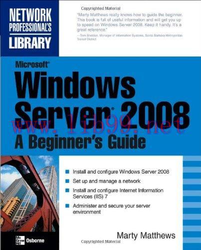 [FOX-Ebook]Microsoft Windows Server 2008: A Beginner's Guide