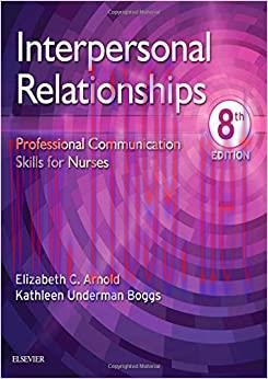 (PDF)Interpersonal Relationships: Professional Communication Skills for Nurses