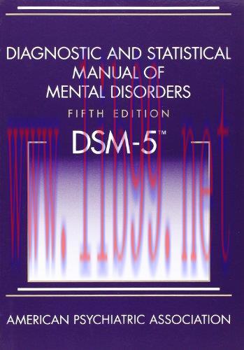 [FOX-Ebook]Diagnostic and Statistical Manual of Mental Disorders, 5th Edition: DSM-5