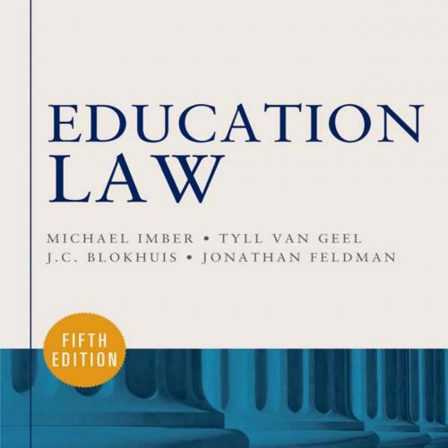 Education Law 5th - Michael Imber