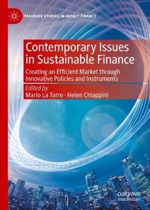 Contemporary Issues in Sustainable Finance