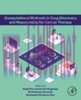 [PDF]Computational Methods in Drug Discovery and Repurposing for Cancer Therapy