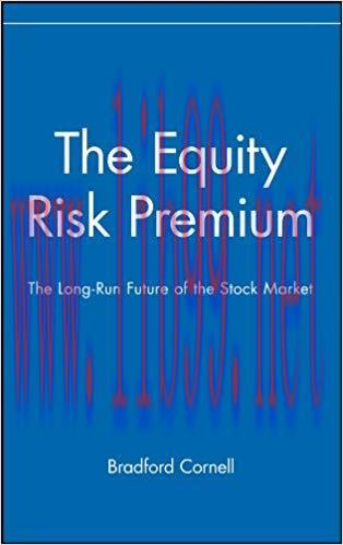 (PDF)The Equity Risk Premium: The Long-Run Future of the Stock Market (Frontiers in Finance Ser...