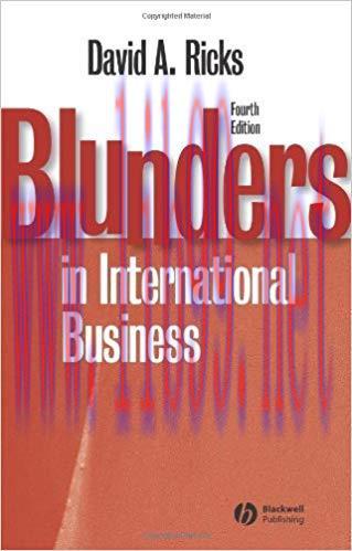 (PDF)Blunders in International Business 4th Edition