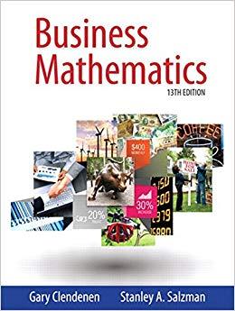 (PDF)Business Mathematics 13th Edition
