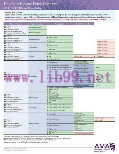 [AME]ERC-ICD-10 Chronic Disease 2019 - Hip and Pelvic Fractures/Arthritis/osteoporosis (EPUB)
