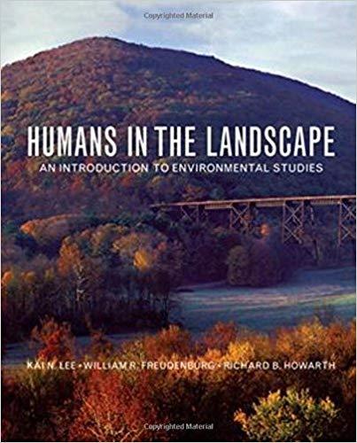 (PDF)Humans in the Landscape An Introduction to Environmental Studies