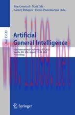 [PDF]Artificial General Intelligence: 15th International Conference, AGI 2022, Seattle, WA, USA...