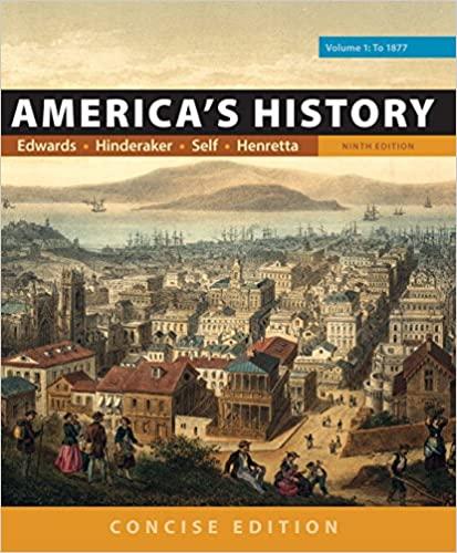 (PDF)America&rsquo;s History Concise Edition, Volume 1