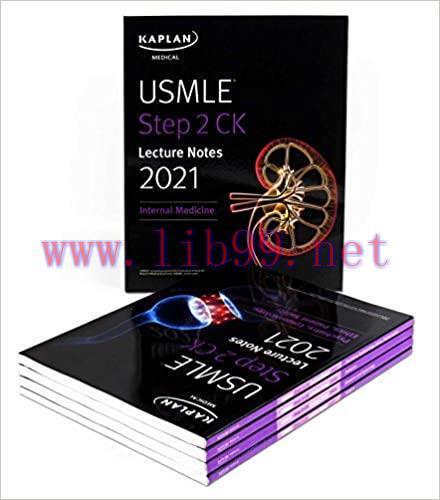 [AME]USMLE Step 2 CK Lecture Notes 2021: 5-book set (Original PDF)