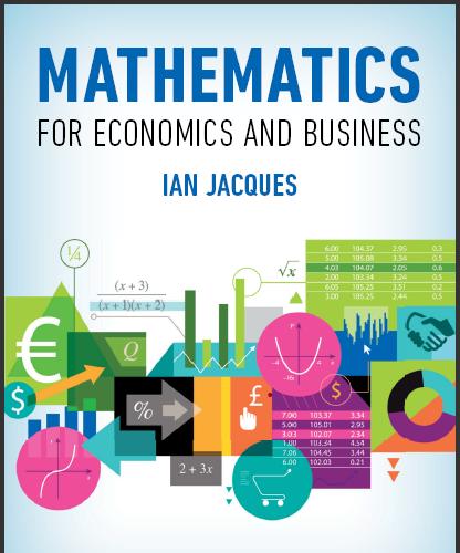 (IM)Mathematics for Economics and Business 9th Edition by Ian Jacques.zip