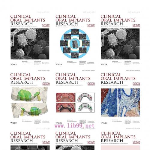[AME]Clinical Oral Implants Research 2023 Full Archives (True PDF)