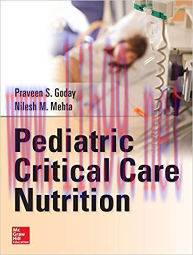 (PDF)Pediatric Critical Care Nutrition 1st Edition