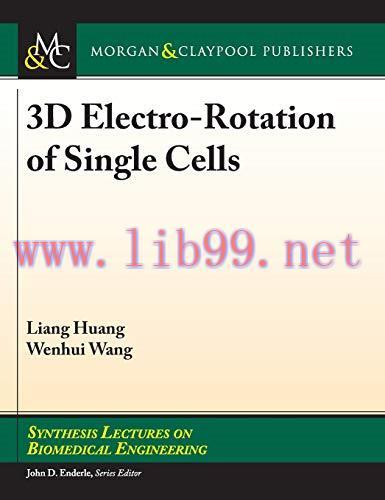 [FOX-Ebook]3d Electro Rotation of Single Cells