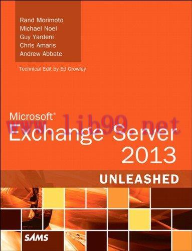 [FOX-Ebook]Microsoft Exchange Server 2013 Unleashed
