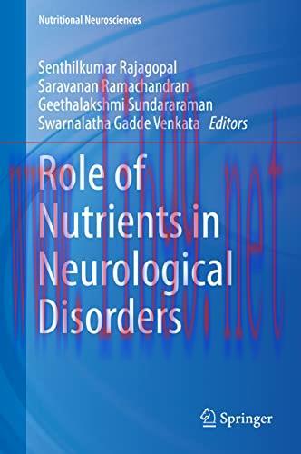 [AME]Role of Nutrients in Neurological Disorders (Nutritional Neurosciences) (Original PDF)