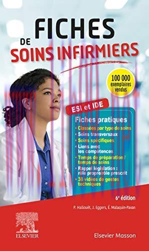 [AME]Elsevier Masson Fiches De Soins Infirmiers: Avec 38 S&eacute;quences Film&eacute;es Ou Anim&eacute;es Gestes Te...