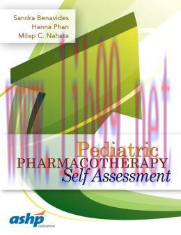 [AME]Pediatric Pharmacotherapy Self Assessment