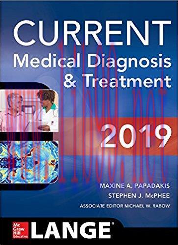[AME]CURRENT Medical Diagnosis and Treatment 2019, 58th Edition (PDF)