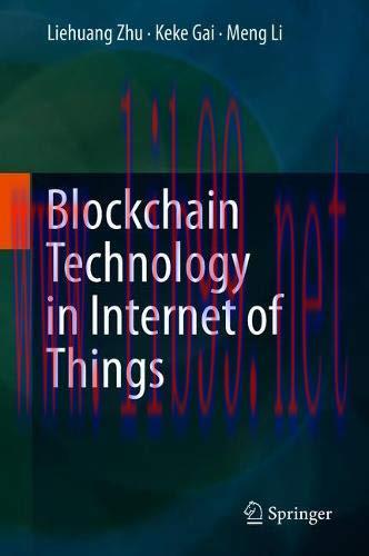 [FOX-Ebook]Blockchain Technology in Internet of Things