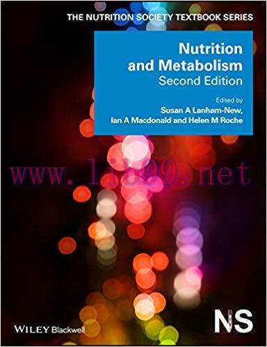 (PDF)Nutrition and Metabolism (The Nutrition Society Textbook Book 6) 2nd Edition