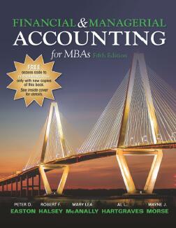 Financial and Managerial Accounting for MBAs 5th Edition [Easton Halsey]