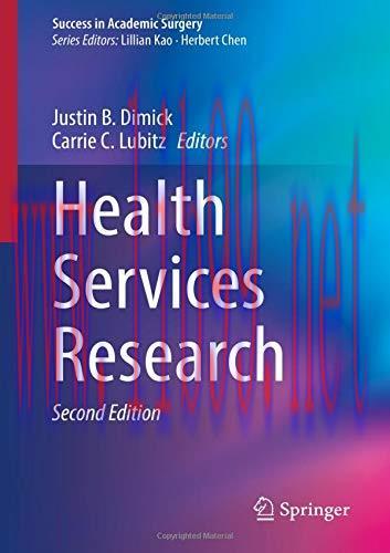 [AME]Health Services Research (Success in Academic Surgery), 2nd Edition (Original PDF)