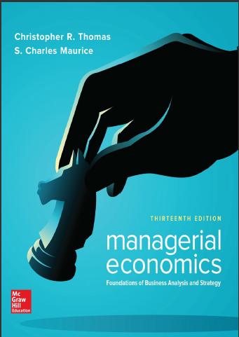 （IM）Managerial Economics&nbsp; 13th by &nbsp;Christopher Thomas.zip