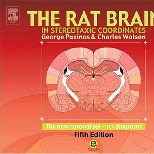 Rat Brain in Stereotaxic Coordinates-The New Coronal Set, 5th Edition, The