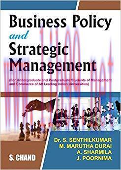 (PDF)Business Policy and Strategic Management