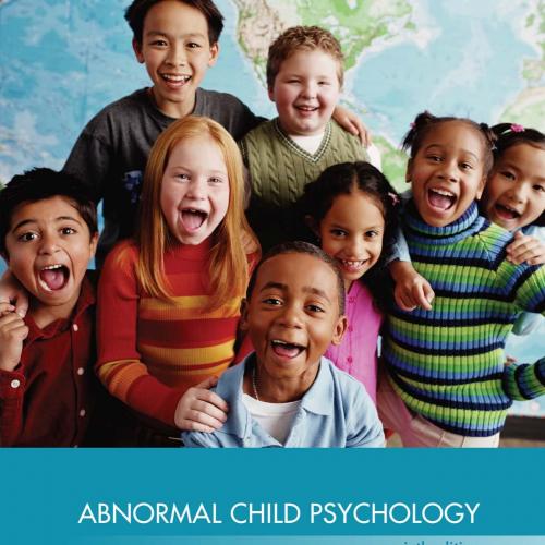 Abnormal Child Psychology 6th Edition 1305105427