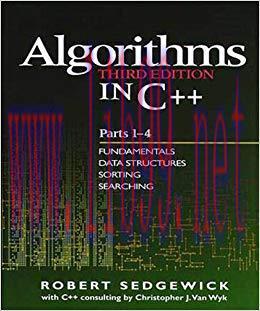 Algorithms in C++, Parts 1-4: Fundamentals, Data Structure, Sorting, Searching 3rd Edition,