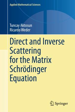 Direct and Inverse Scattering for the Matrix Schr&ouml;dinger Equation