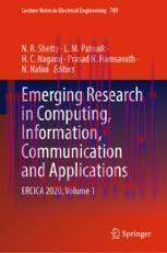 [PDF]Emerging Research in Computing, Information, Communication and Applications: ERCICA 2020, ...