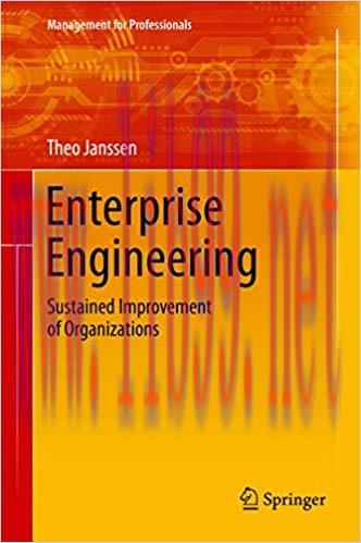 (PDF)Enterprise Engineering: Sustained Improvement of Organizations (Management for Professiona...