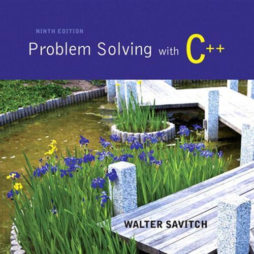 Problem Solving with C__,9th Edition- Walter Savitch