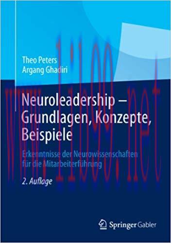 (PDF)Neuroleadership &ndash; Grundlagen, Konzepte, Beispiele: Erkenntnisse der Neurowissenschaften f&uuml;...